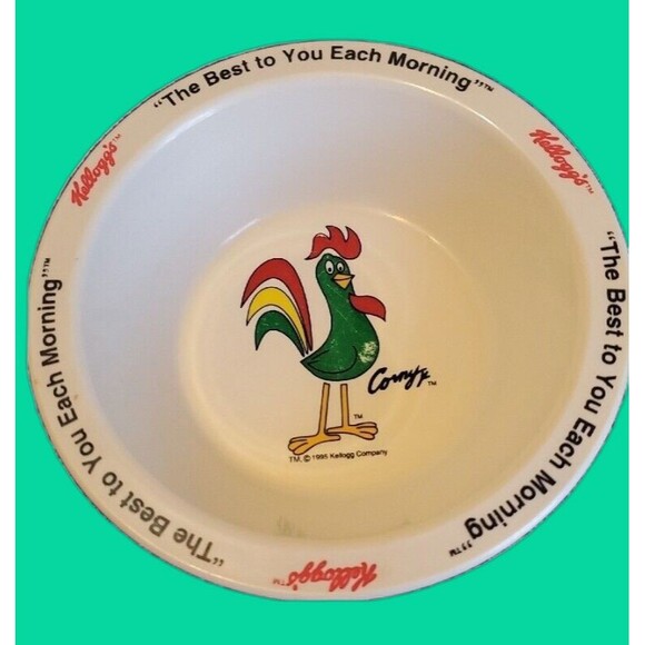 Kellogg Other - Vintage Kellogg's Corn Flakes Cereal Bowl Vintage  Corny 1995